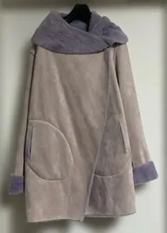 Seta ichiro エコムートンリバーシブルコート　サイズ2