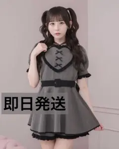 pium ハートフリルドーリーセットアップ - メルカリ