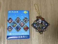 ピクサー　二層アクリルキーホルダー　ウッディ