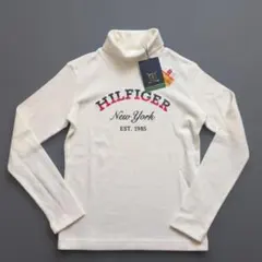 【未使用タグ付き】トミーヒルフィガーゴルフ　ソフトタッチ素材ハイネック長袖　S