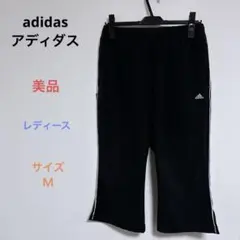 美品 adidasアディダス レディース ウエストゴム ハーフパンツ サイズＭ
