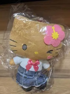 新品未使用未開封　しまむら日焼けギャルハローキティポーチマスコット