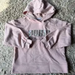 プーマ PUMA ピンク パーカー トレーナー 女の子 140