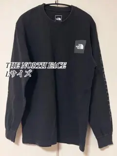 THE NORTH FACE ロンT 袖ロゴ　Lサイズ