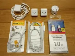 エレコム USB-A to ライトニングケーブルなど