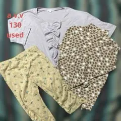 a.v.v サイズ130 3点まとめて ハイネック・スウェット・カットソー