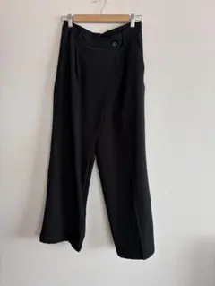AMERICAN HOLIC ブラック ワイドパンツ L