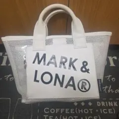 MARK & LONA カートバッグ ホワイト メッシュのサムネイル