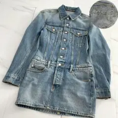 希少品✨ アレキサンダーワン スワロフスキーデニム デニムジャケット
