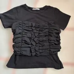 SLY ビスチェドッキング 半袖Tシャツ ブラックのサムネイル
