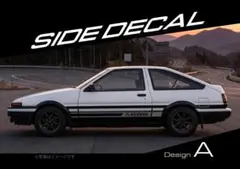 AE86 トレノ 適合 サイドデカール ステッカー オリジナル JDM