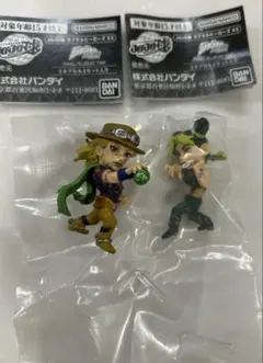 JOJO球 カプセルヒーローズ02 空条徐倫　ジャイロ　セット　カプセルなし