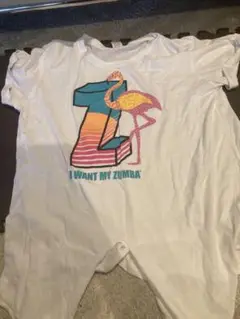 zumba フラミンゴデザイン Tシャツ WEAR Marvelous