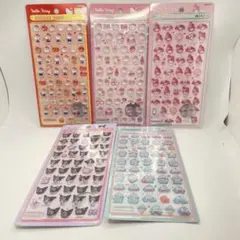 正規品 サンリオ ボンボンドロップシール ミニ 5種セット