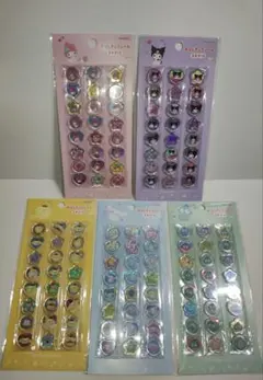 サンリオ おはじきふうシール 5点 正規品