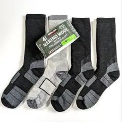 新品 未使用 コストコ 4足セットメンズ Mサイズ トレイルソックス アメリカ製