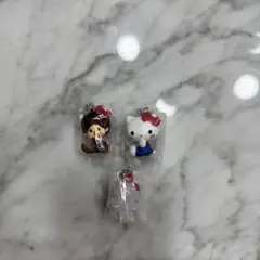 即発❣️ モンチッチ×ハローキティ めじるしアクセサリー