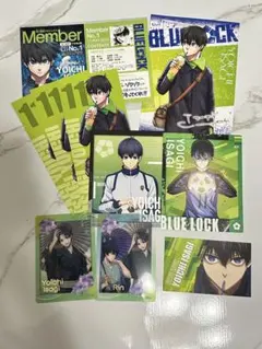 ブルーロック　ポストカード　ふぁぼカ　名刺　箔押し　潔世一
