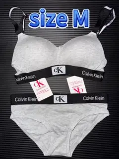 【新品未使用】Mサイズ カルバンクライン ブラ＆ショーツ 上下セット