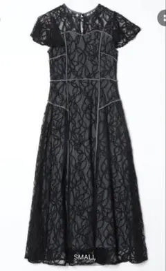 LAGUNAMOON ラグナムーンLADYパイピングビスチェレースワンピースS