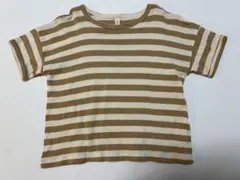 organic zoo Tシャツ ボーダー　2-3y