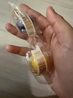 三代目（JSB）紫と黄色のキーホルダー2個セット