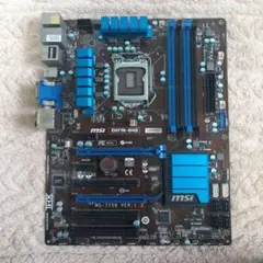MSI ZH77A-G43 H77 マザーボード LGA1151のサムネイル