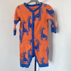 next キリン柄ロンパース 3-6ヶ月 70センチ