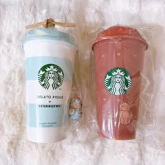 【新品】スターバックス ジェラートピケ コラボ タンブラー 473ml