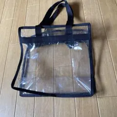 クリアバッグ ドジャース ドジャースタジアム クリアトート ファスナー付き