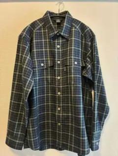 mont-bell チェック柄 長袖シャツ S