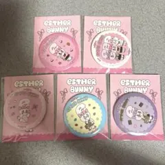 エスターバニー　缶ミラー5種セット