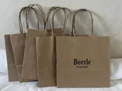 Volkswagen Beetle 紙袋 5枚セット