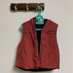 コムサダウンベスト リバーシブル 110