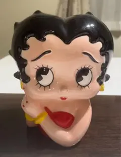 ベティ・ブープ 陶器貯金箱　ビンテージ