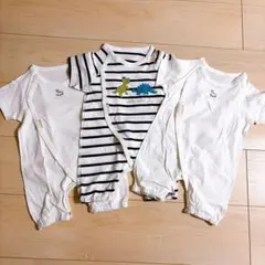 プティマイン　2wayオール　半袖　3枚セット