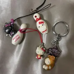 ROUND1 ハローキティ キャラクターコラボストラップ キティちゃん3個
