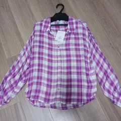 MERCURYDUO 新品　チェック柄2WAYブラウス/シャツのサムネイル