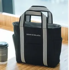 DEAN & DELUCA リバーシブルトート ブラック／グレー Sのサムネイル