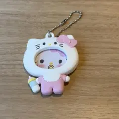 サンリオ　フォトバッジ付きマスコット　キティ