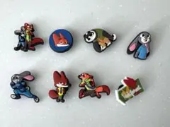 ズートピア　ジビッツ　サンダルアクセサリー　8点セット