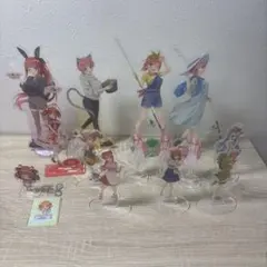 五等分の花嫁　アクリルスタンド　一番くじ　五月　二乃　一花　四葉