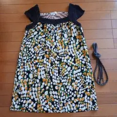 ミッシェルクラン ドット柄 チュニックのサムネイル