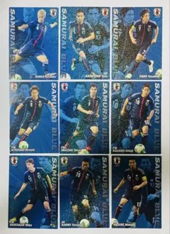 【バラ売り可】代表チップスカード (2013年サムライブルー)本田,長友,香川他