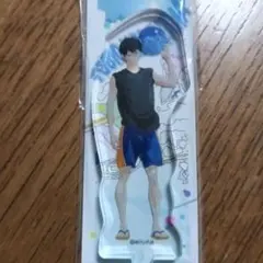 ハイキュー　カラービーチモチーフアクリルマドラー　影山飛雄　文房具カフェ