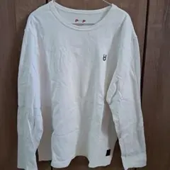 Paul Smith ホワイト長袖Tシャツ Lサイズ