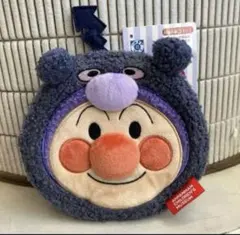アンパンマンミュージアム限定 きぐるみフェイスポーチ アンパンマン