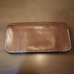 ハンドメイド 長財布 ギボシ留め マルゴーレザー イタリアンレザー