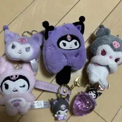 Kuromi ぬいぐるみマスコットキーホルダーセット