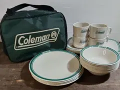 コールマン メラミンテーブルウェアセット 食器セット 収納バッグ付のサムネイル